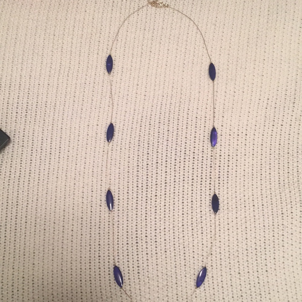 Blue/Gold necklace